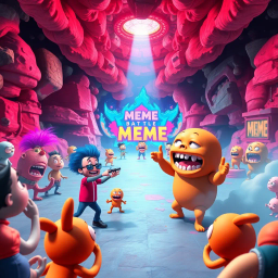 Memeception: Whose Hello Is It Anyway? - Text-based game