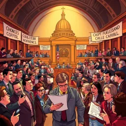 Legislative Labyrinths - Text-based game