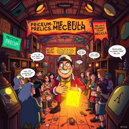 Relic Rumble: Whose Is It Anyway? - Text-based game
