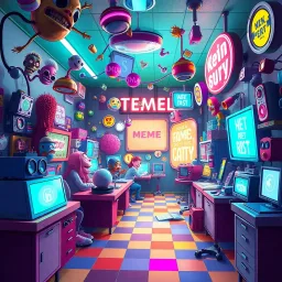 Memeception: Whose Hello Is It Anyway? - Text-based game