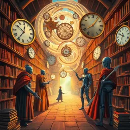 Chrono Clash: Whose Time Is It Anyway? - Text-based game
