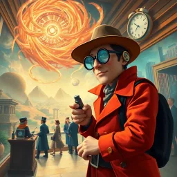 Time Lapse: The Chrono Chronicles - Text-based game