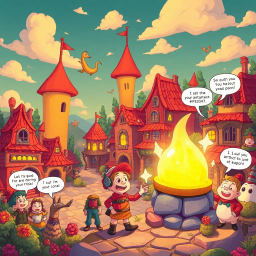 Chronicles of the Clueless: Whose Quest is it Anyway? - Text-based game