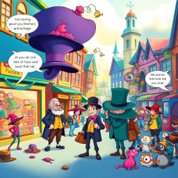 Whose Hat Is It Anyway? - Text-based game