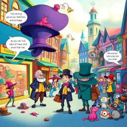 Whose Hat Is It Anyway? - Text-based game