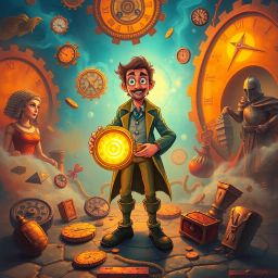 Chrono-Capers: Who's Time Is It, Anyway? - Text-based game