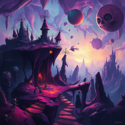 Fragmented Realms: Whose Nightmare Is It Anyway? - Text-based game