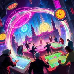 ChronoCapers: Temporal Wagers - Text-based game