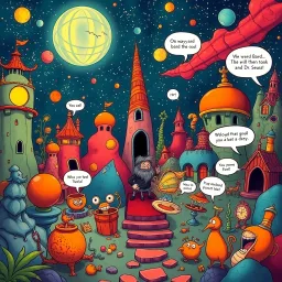 Chronicles of Chaos: Whose World is It Anyway? - Text-based game