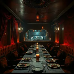 Dystopian Dinner Party - Text-based game