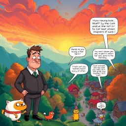 Chronicles of the Clueless: Whose Quest Is It Anyway? - Text-based game