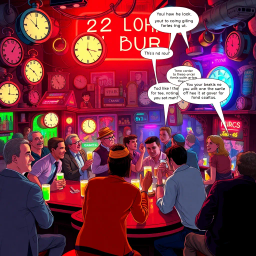 ChronoCocktail: Whose Time is It Anyway? - Text-based game