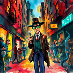 Whose Shadow Is It Anyway? - Text-based game