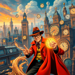 Chrono Crackers: Whose Time Is It Anyway? - Text-based game