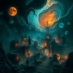 Nightmare Chronicles: Whose Nightmare Is It, Anyway? - Text-based game