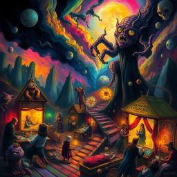 Nightmare Exchange: Whose Dream Is It Anyway? - Text-based game