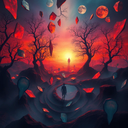 Nightmare Chronicles: Whose Dreaming This? - Text-based game