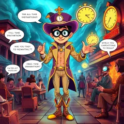 Chrono Clash: Whose Time Is It, Anyway? - Text-based game