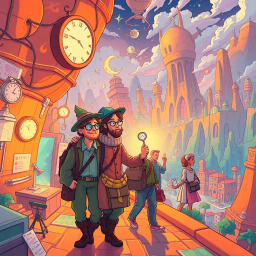 The Paradoxical Chronicles: Whose Quest Is It, Anyway? - Text-based game