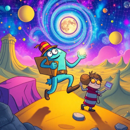 Chrono Chums: Whose Hello is it Anyway? - Text-based game