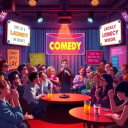 Comedy Crush - Text-based game