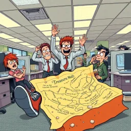 Office Rebellion: Whose Desk Is It Anyway? - Text-based game