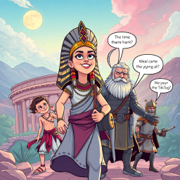 ChronoFiasco: Who's Time is it Anyway? - Text-based game
