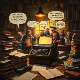 Whose Adventure Is It Anyway? - Text-based game