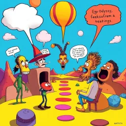 Ego Odyssey: Whose Adventure Is It Anyway? - Text-based game