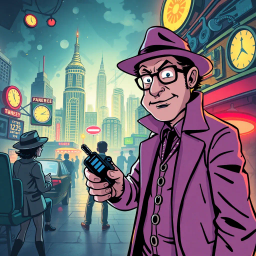 ChronoChase: Whose Time Is It Anyway? - Text-based game
