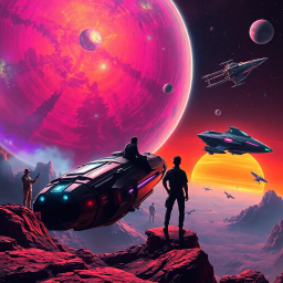 Spectrum Wars: Which Dimension Is It Anyway? - Text-based game