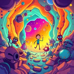 Spectrum Wars: Which Dimension Is It Anyway? - Text-based game