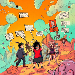 MetaQuest: Whose Adventure is it Anyway? - Text-based game