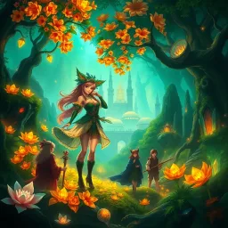 Sisters of the Infinite Bloom - Text-based game