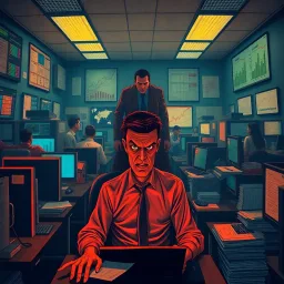 Corporate Catastrophe: The Great Spreadsheet Showdown - Text-based game