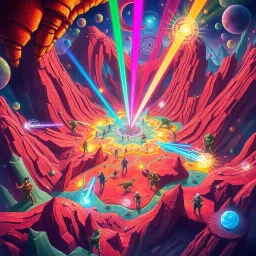 Spectrum Wars: Which Dimension Is It Anyway? - Text-based game