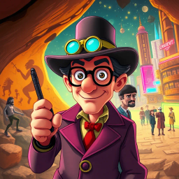 Chrono-Capers: Who's Time Is It, Anyway? - Text-based game
