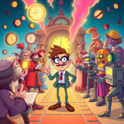 ChronoQuest: Who's Hello is It Anyway? - Text-based game