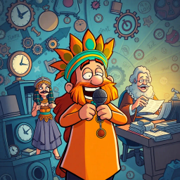Chrono-Crack: Whose Time is it Anyway? - Text-based game