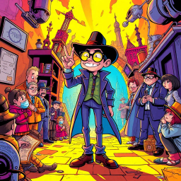 Chrono Capers: Whose Time Is It Anyway? - Text-based game