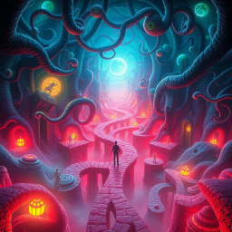 Tangled Dreams: Whose Nightmare Is It Anyway? - Text-based game