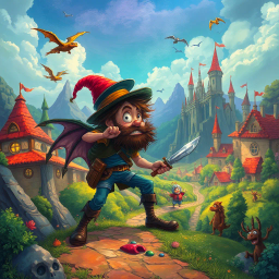 MetaQuest: Whose Adventure Is It Anyway? - Text-based game