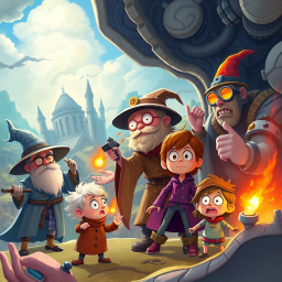 MetaQuest: Whose Adventure Is It Anyway? - Text-based game