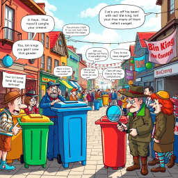 Whose Bin Is It Anyway? - Text-based game