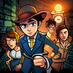 The Misadventures of Sleuthy McDetective - Text-based game