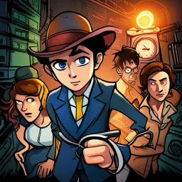 The Misadventures of Sleuthy McDetective - Text-based game