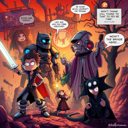 Whose Adventure Is It Anyway? - Text-based game