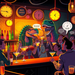 Chrono Cocktail: Whose Time is it Anyway? - Text-based game