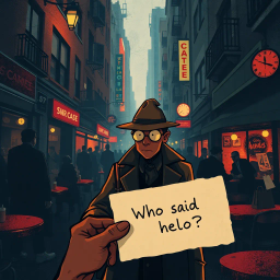 Who Said Hello? - Text-based game