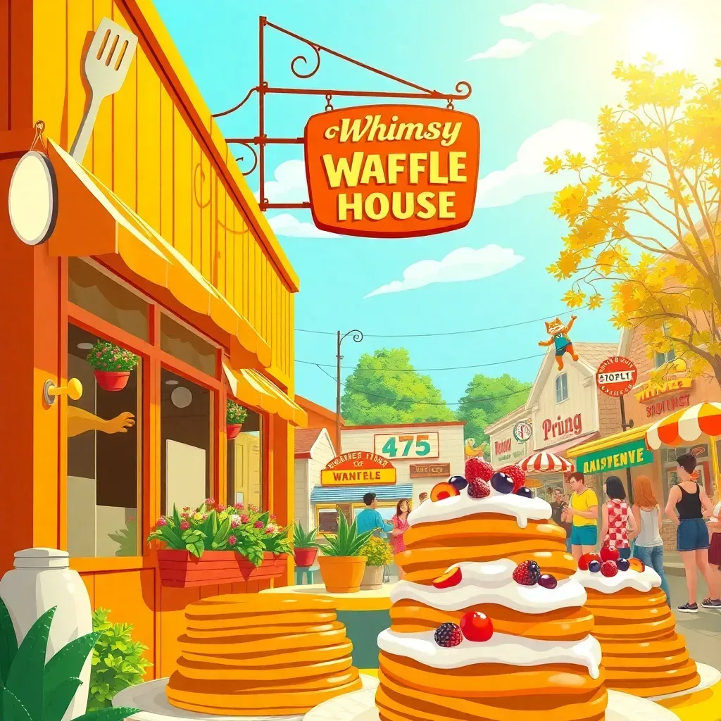 Mystery at the Whimsy Waffle House